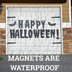 Haunt & Co Happy Halloween Garage Magnets