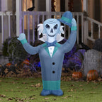 Haunt & Co Airblown Inflatable Haunted Mansion Ezra Hitchhiking Ghosts Disney