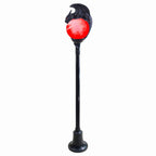 Haunt & Co TT59073 6 ft. Light-Up Flaming Dragon Lamp Post with Sound
