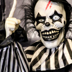 Haunt & Co 1.8 ft Groundbreaker Clown-Vile, Multi-Color