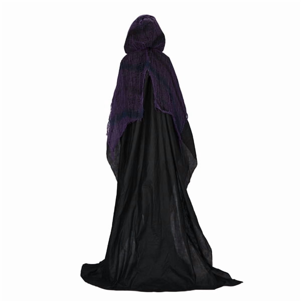 Haunt & Co 6ft Life-Size Halloween Animatronic Grim Reaper - Sound-Activated, 1-Minute Assembly