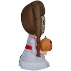 Haunt & Co New Warner Bros. Halloween The Conjuring's Annabelle Airblown Yard Inflatable Decor, 4.5'