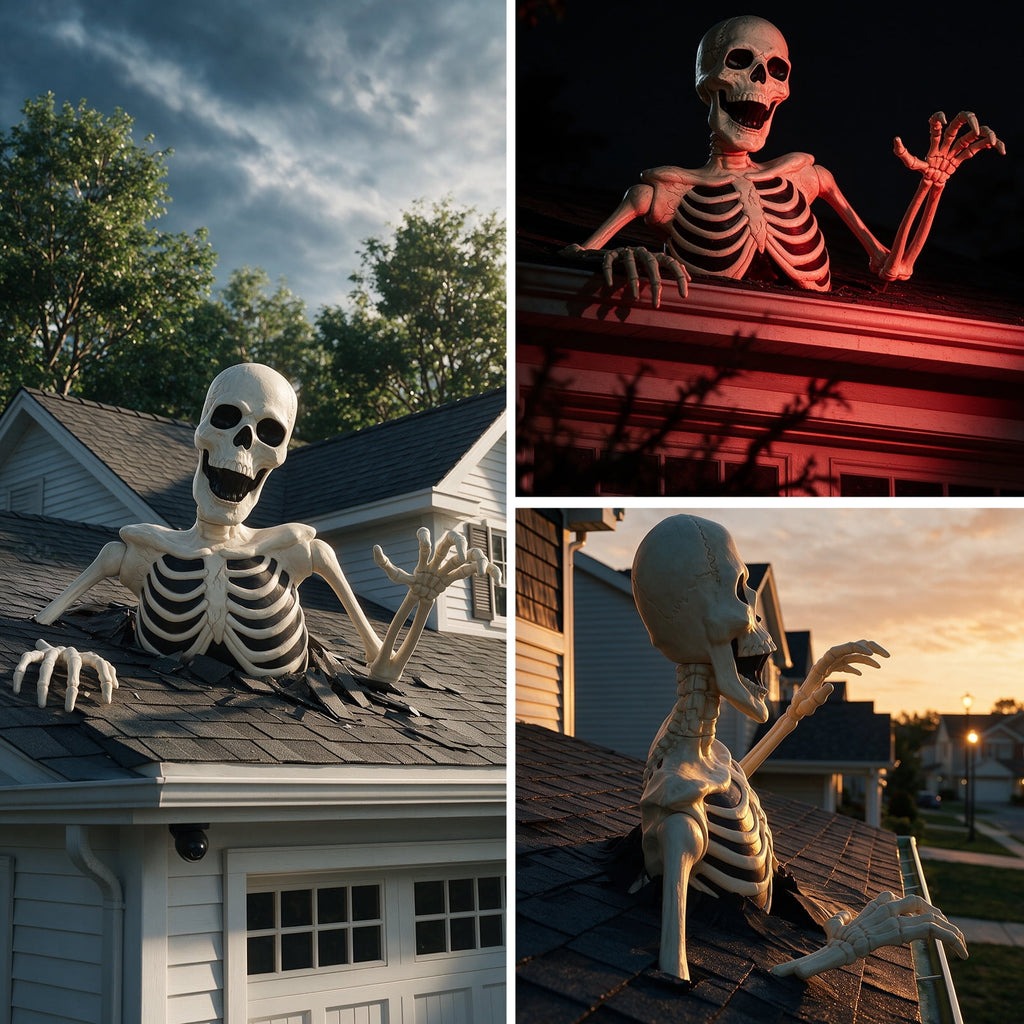 Haunt & Co 35" Halloween Giant Groundbreaker Skeleton