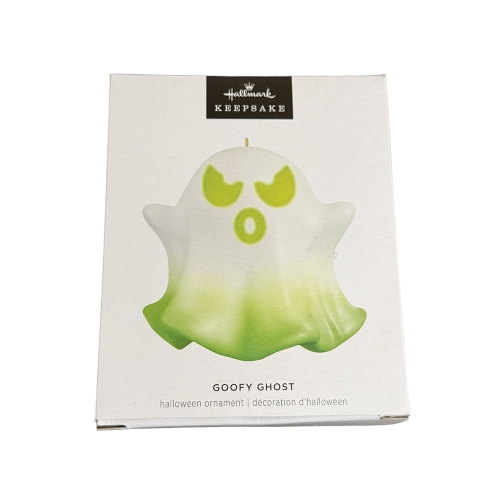 Haunt & Co 2025 Goofy Ghost Ornament (Halloween) Keepsake Christmas Tree Ornaments
