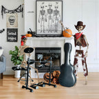 Haunt & Co Yescom Pirate Life Size Skeleton Poseable Full Size 5.6 Ft Haunted House 2026