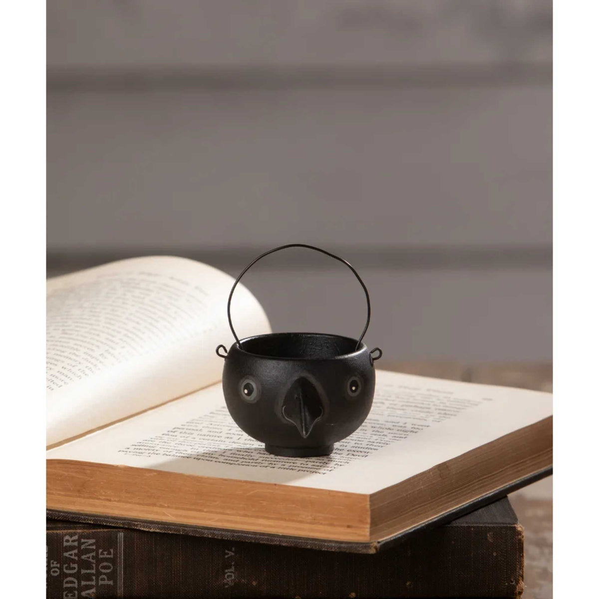 Haunt & Co 1.50In Caw Egg Cup, Resin, Halloween Ornament