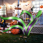 Haunt & Co 7 FT Halloween Inflatables Cape Octopus 2 Pack Giant Octopus Tentacles Outdoor