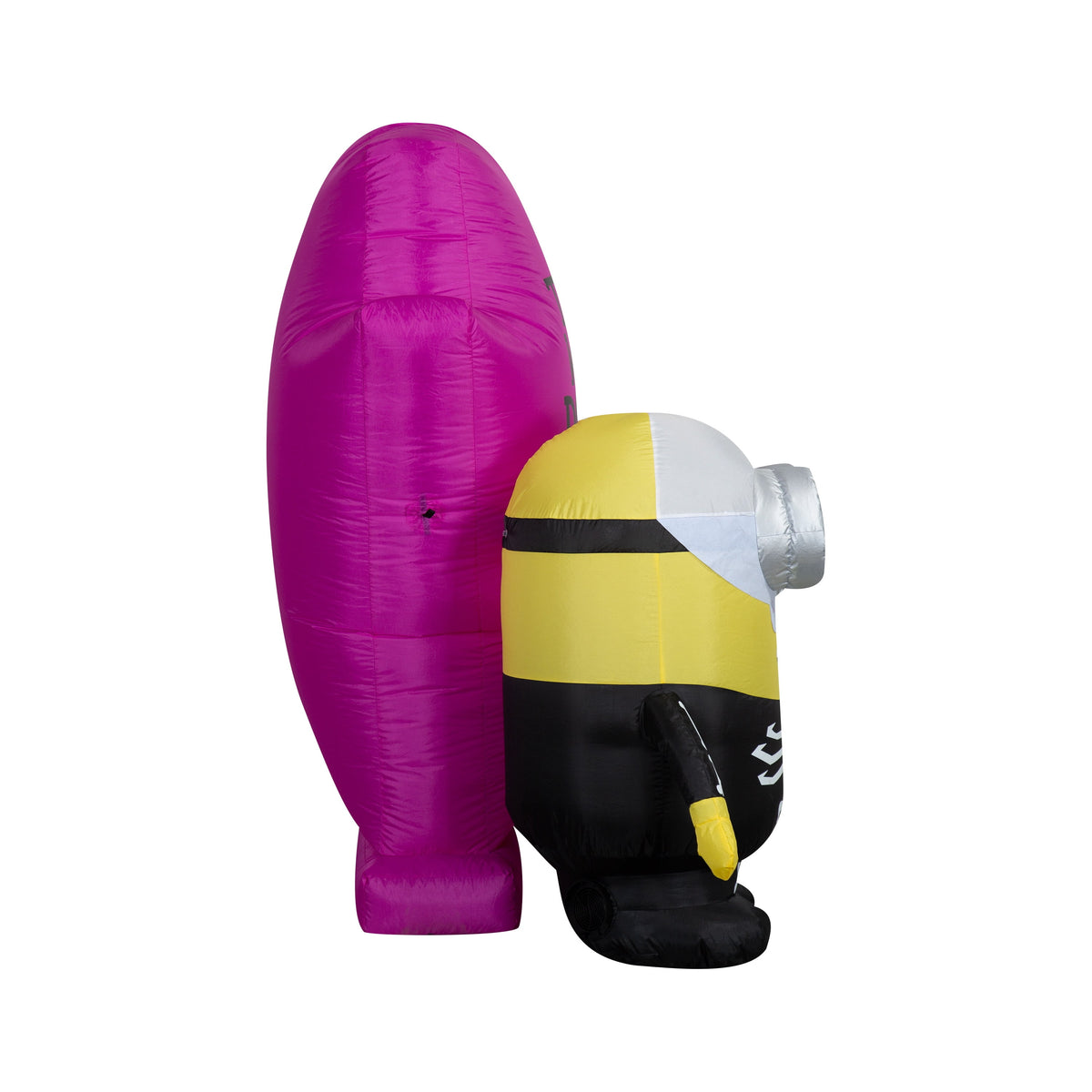 Haunt & Co Airblown Inflatable Minions Halloween Scene Universal, 5 ft Tall, Multicolored