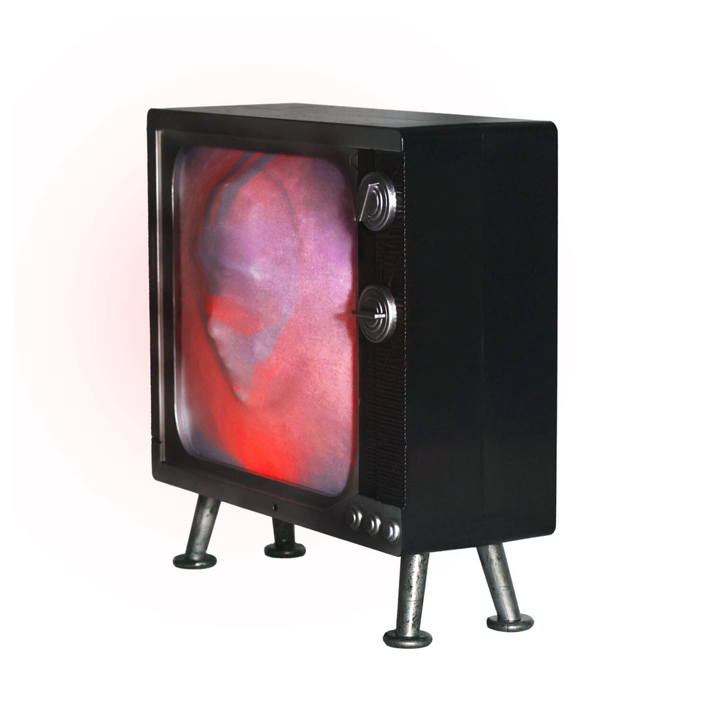 Haunt & Co 11.8 in Haunted TV by Tekky, Premium Halloween Animatronic