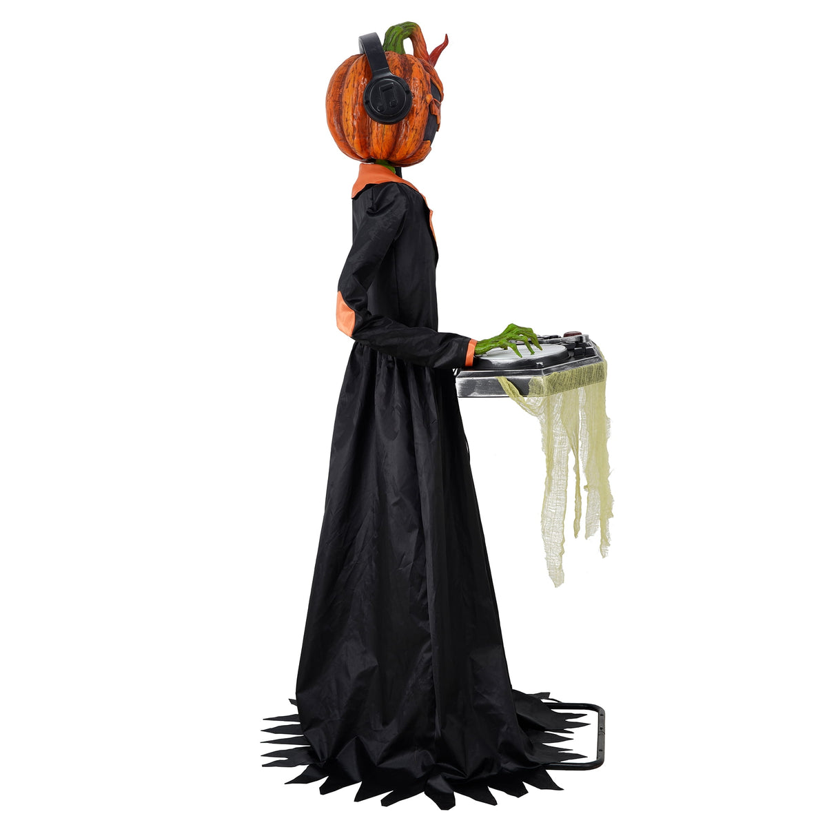 Haunt & Co Animated DJ Jack with Turntable, 72-inch