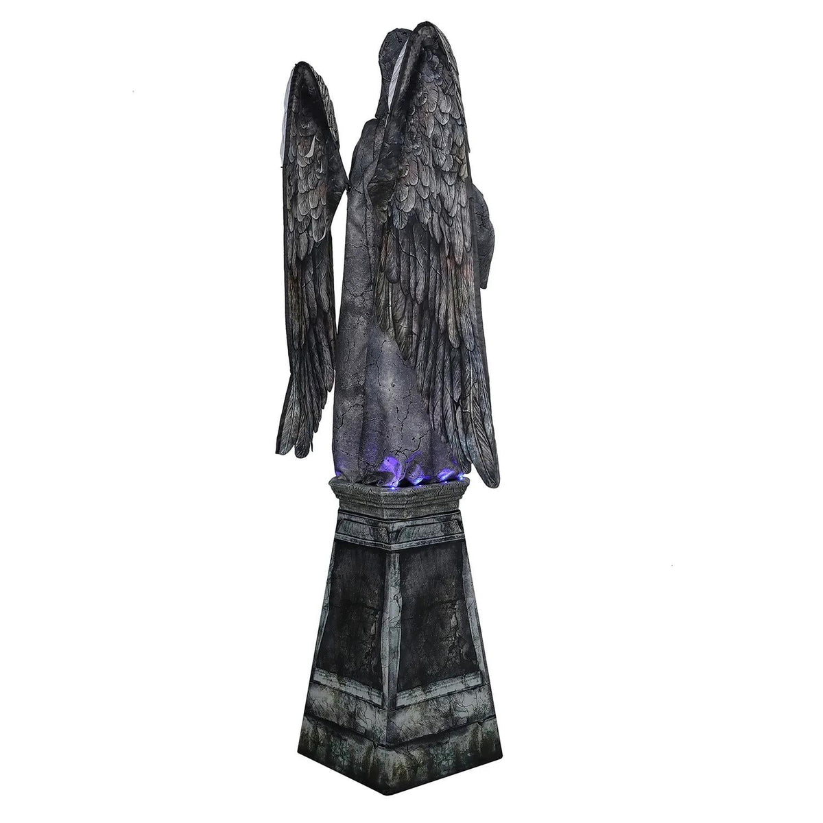 Haunt & Co 96" Cemetery Angel Animated Prop - Creepy