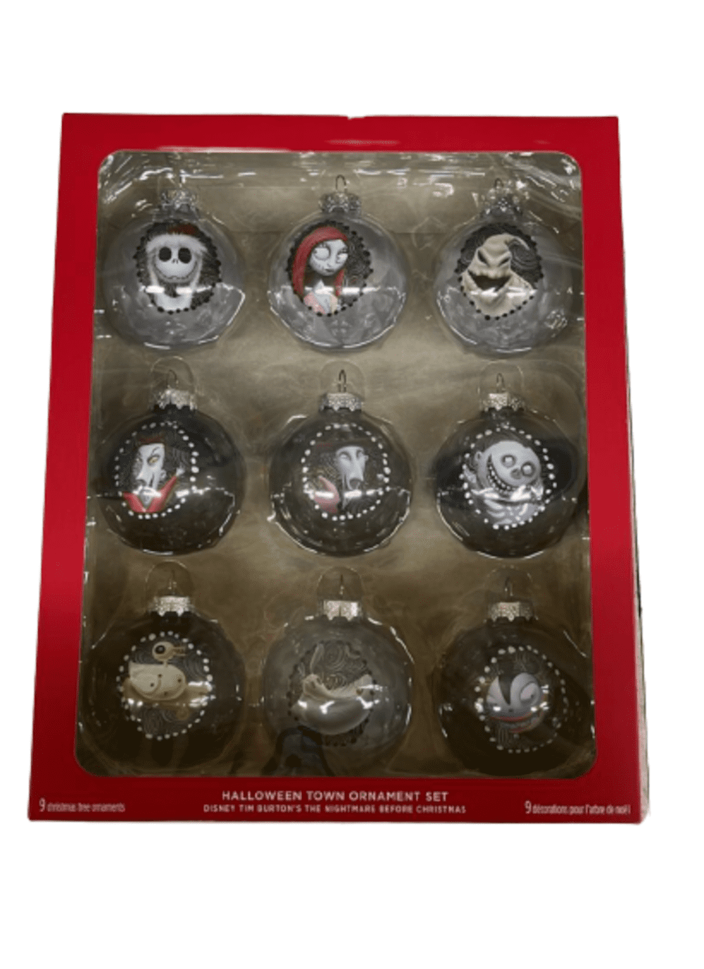 Haunt & Co 2023 The Nightmare Before Christmas Halloween Town Ornament Set 9 New