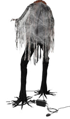 Haunt & Co 7 ft. Animated Scorched Scarecrow with Fog Machine
