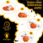 Haunt & Co Halloween Ghost and Pumpkin Outdoor Halloween Inflatables