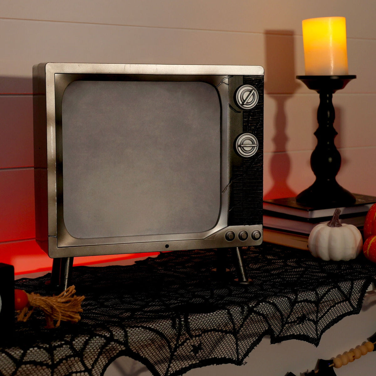 Haunt & Co 11.8 in Haunted TV by Tekky, Premium Halloween Animatronic