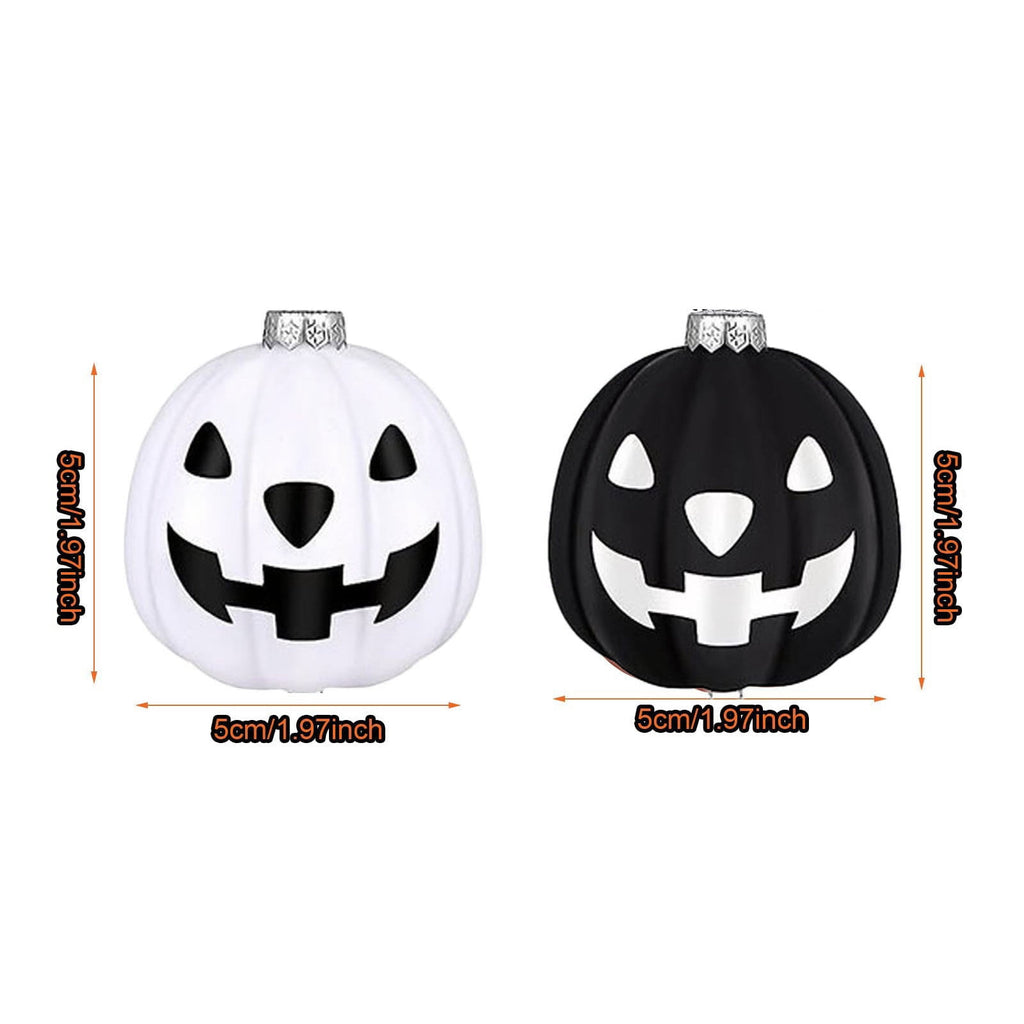 Haunt & Co HomeKingdee Halloween Ornaments Pumpkin Tree Decorations Night Christmas JackoLantern Hanging Ball Plastic Spooky Horror Gothic Christmas Home Ornaments