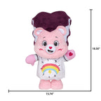 Haunt & Co Halloween Porch Greeter Bride of Frankie Care Bears 15.74 in x 9.84 in x 18.50 in 1.47 lb - Indoor/Outdoor