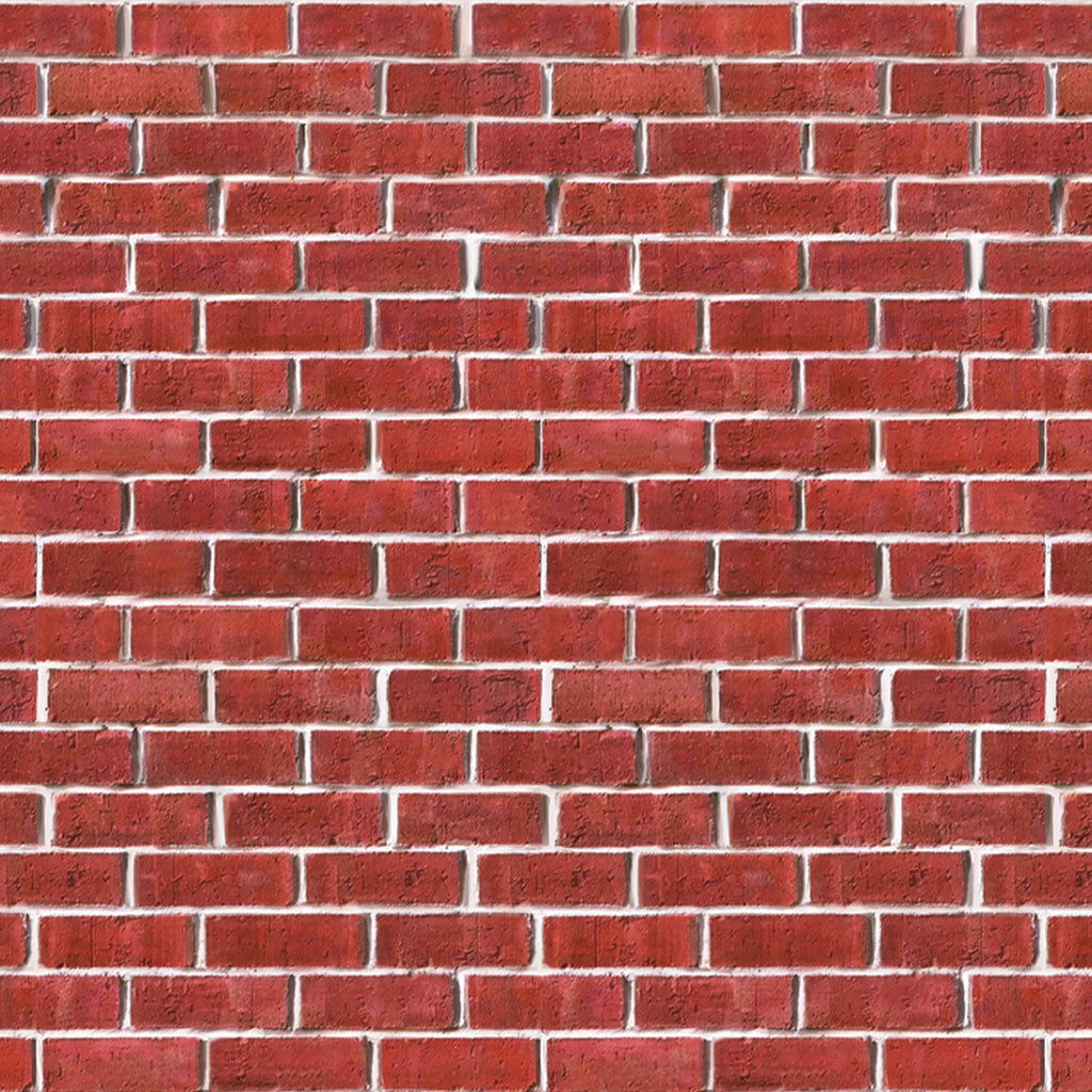 Haunt & Co Brick Wall Backdrop Party Accessory (1 count) (1/Pkg)
