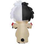 Haunt & Co Disney Cruella with "Unhappy Halloween" Banner