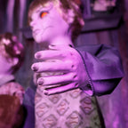 Haunt & Co Apocalypse Twins Halloween Animatronics with Red Eyes & Head Sync, 3-Ft