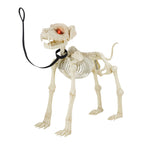 Haunt & Co 60-inch Animated Beige Skeleton Dog