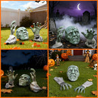 Haunt & Co Halloween Zombie Decorations Scary OutdoorLawn, Yard, Patio, Graveyard Decoration, Haunted House Prop