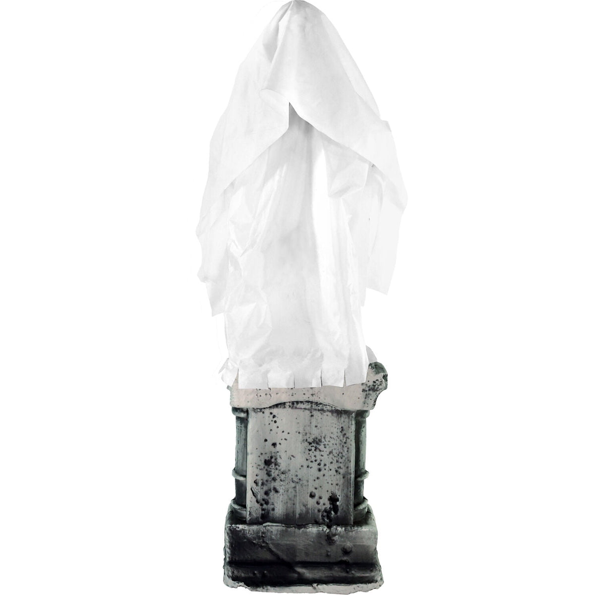 Haunt & Co 4.3 ft Touch-Activated Animated Spectre on Tomb Halloween Accessory