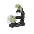 Haunt & Co SUYOLL Halloween Solar Powered Resin Desktop Ornament Decorative Light For Home Party Figurine